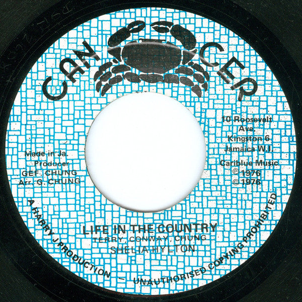 Sheila Hylton : Life In The Country (7")