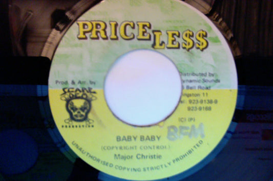 Major Christie : Baby Baby (7")