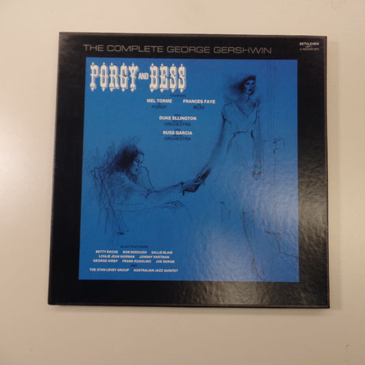 Frances Faye And Mel Tormé Featuring The Bethlehem Orchestra And Duke Ellington And His Orchestra : George Gershwin's Porgy & Bess (Box, RE + 3xLP, Album)