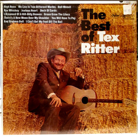 Tex Ritter : The Best Of Tex Ritter (LP, Comp, Mono)