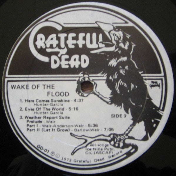 The Grateful Dead : Wake Of The Flood (LP, Album, Mon)