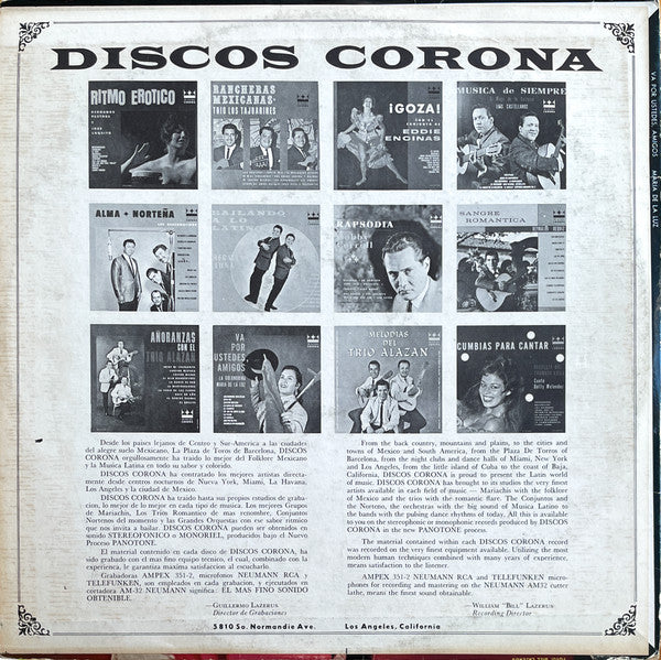 Maria De La Luz : Va Por Ustedes, Amigos (LP)