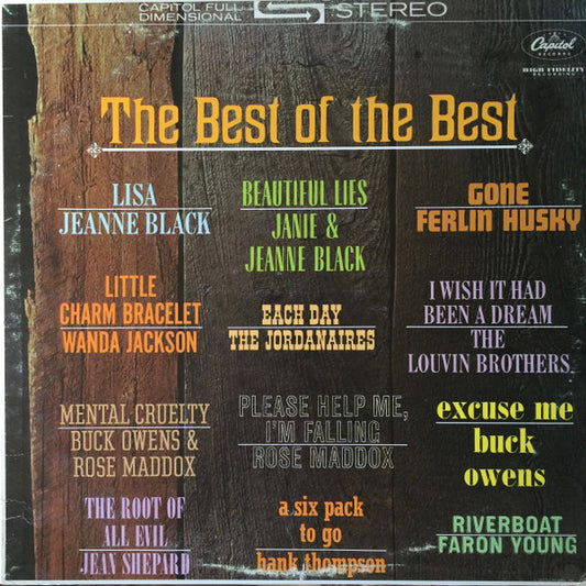 Various : The Best Of The Best (LP, Comp)