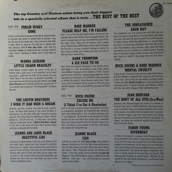 Various : The Best Of The Best (LP, Comp)