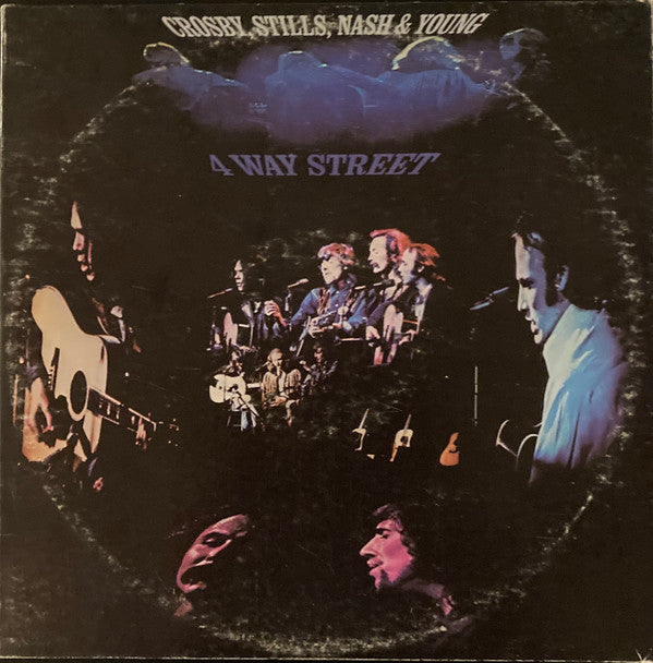 Crosby, Stills, Nash & Young : 4 Way Street (2xLP, Album, Club, CTH)