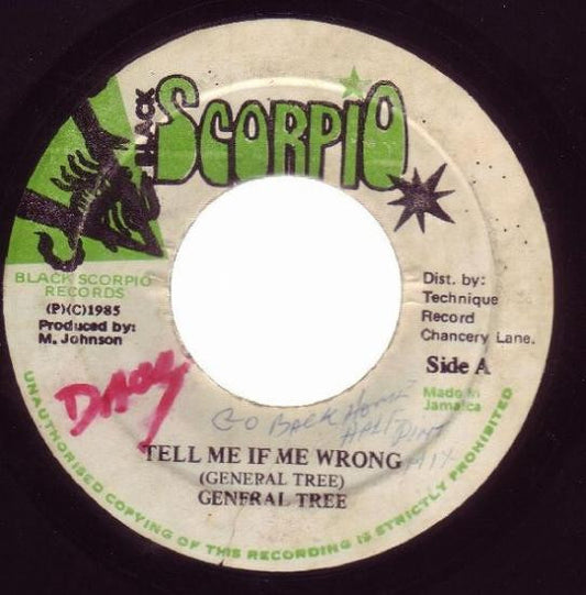 General Trees : Tell Me If Me Wrong (7")