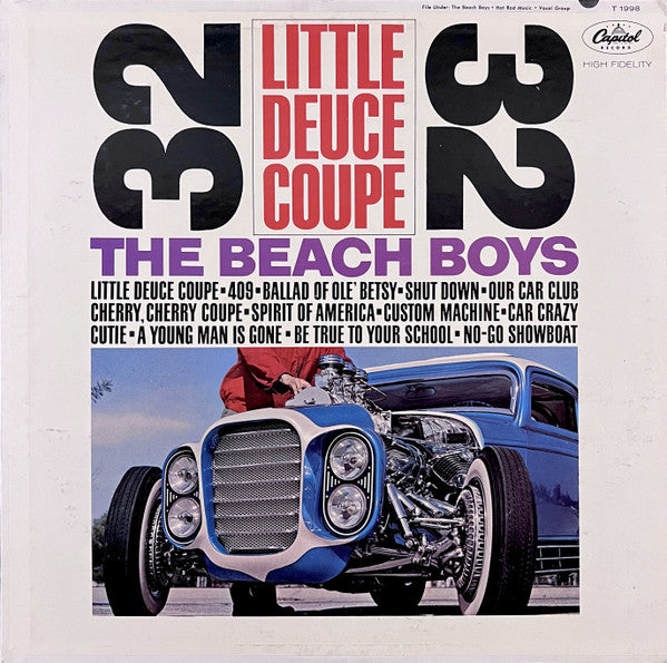 The Beach Boys : Little Deuce Coupe (LP, Album, Mono, Los)