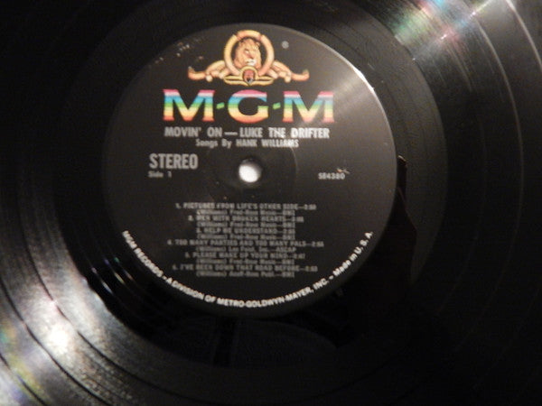 Luke The Drifter : Movin' On (LP, Comp, RE, MGM)
