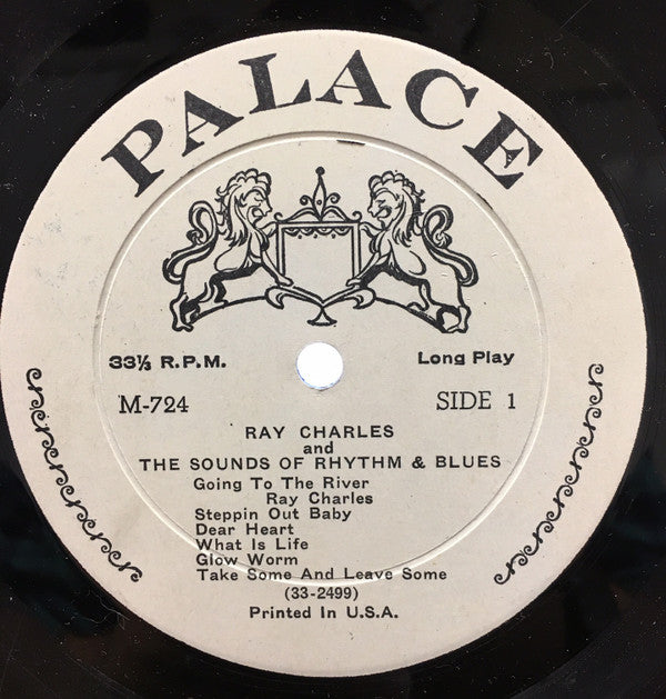 Ray Charles : Ray Charles And The Sounds Of Rhythm And Blues (LP, Comp, Mono)