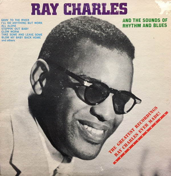 Ray Charles : Ray Charles And The Sounds Of Rhythm And Blues (LP, Comp, Mono)