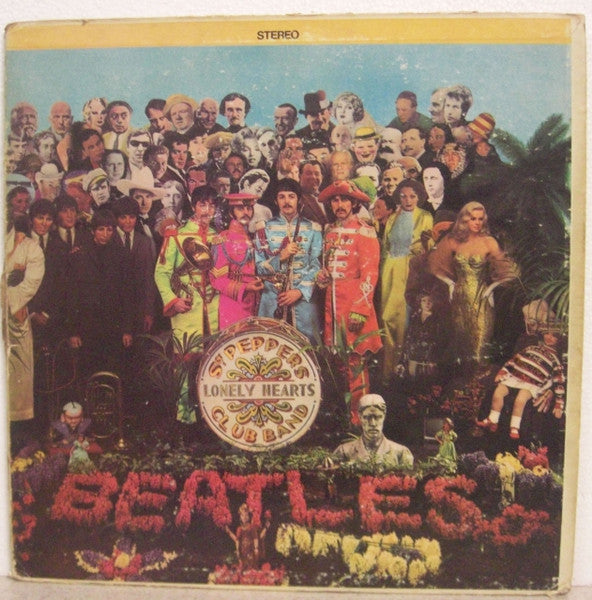 The Beatles : Sgt. Pepper's Lonely Hearts Club Band (LP, Album, Scr)