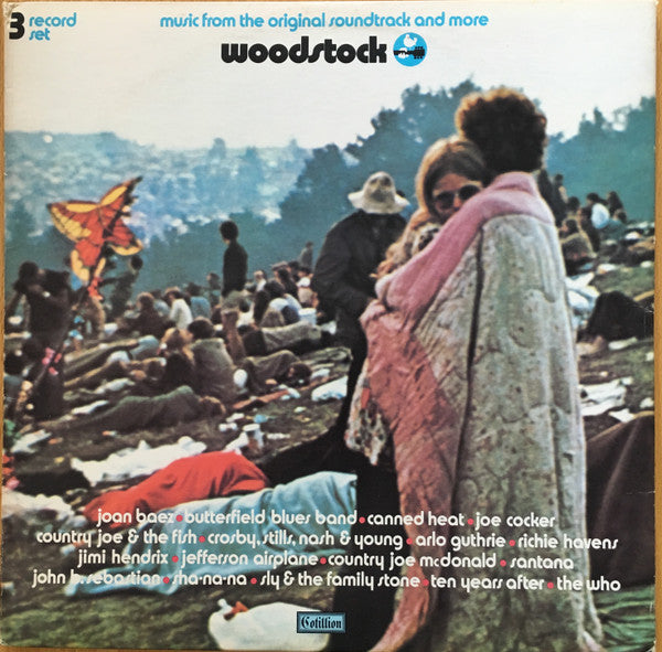 Various : Woodstock - Music From The Original Soundtrack And More (3xLP, Album, SP )