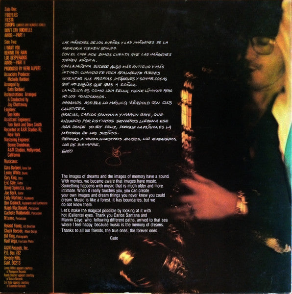 Gato Barbieri : Caliente! (LP, Album, San)