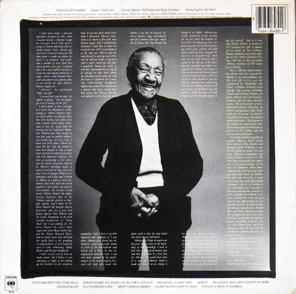 Alberta Hunter : Amtrak Blues (LP, Album)