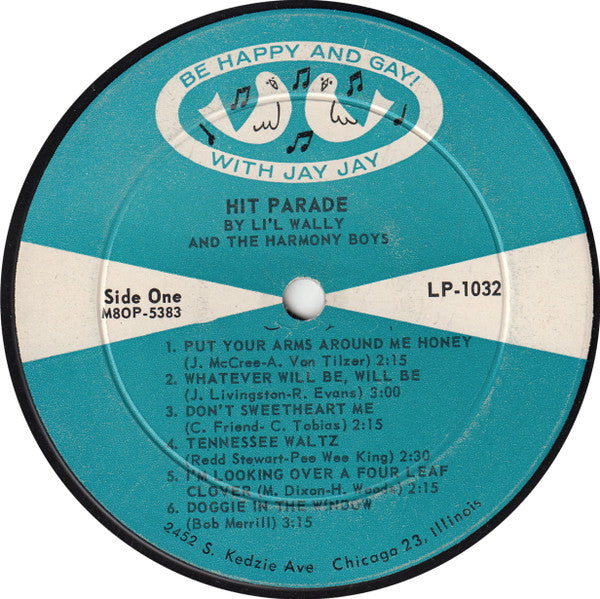 Lil' Wally : Hit Parade By Li'l Wally  (LP, Album, Mono)