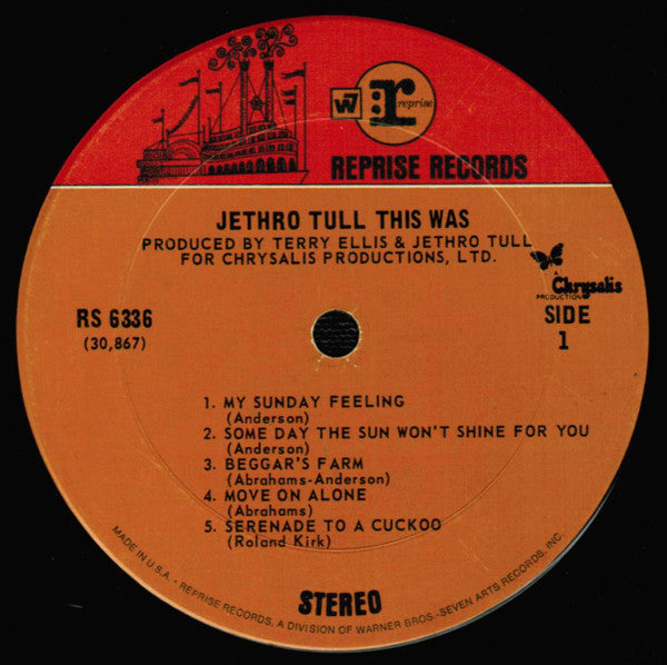 Jethro Tull : This Was (LP, Album, Pit)