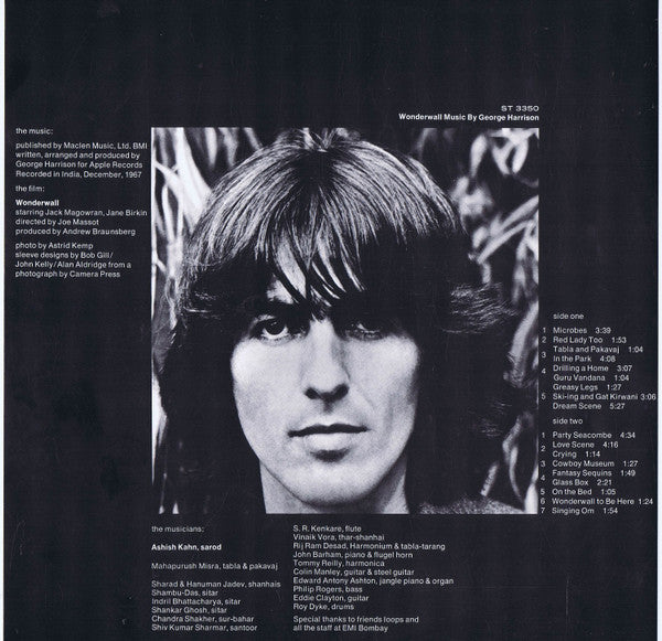 George Harrison : Wonderwall Music (LP, Album, Los)
