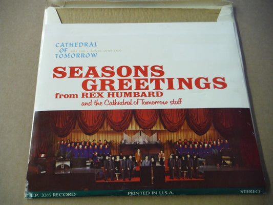 Rex Humbard And The Cathedral Of Tomorrow Staff : Seasons Greetings (LP, Album)