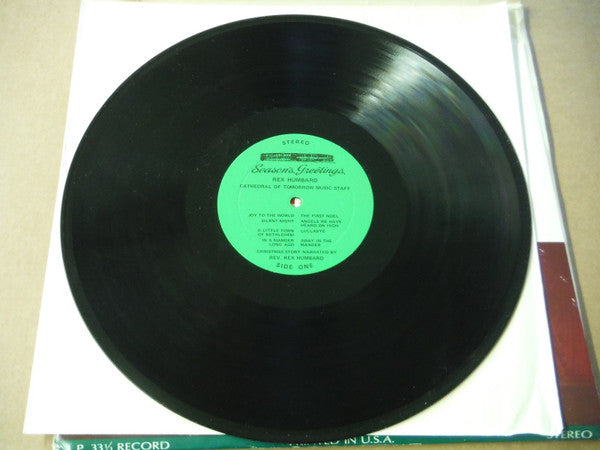 Rex Humbard And The Cathedral Of Tomorrow Staff : Seasons Greetings (LP, Album)