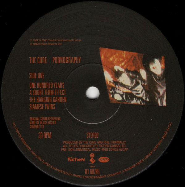 The Cure : Pornography (LP, Album, RE, RM, 180)