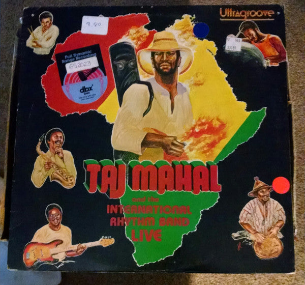 Taj Mahal And The International Rhythm Band : Live & Direct (LP, Ltd, DBX)