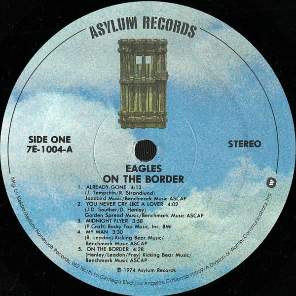 Eagles : On The Border (LP, Album, RP, SP-)