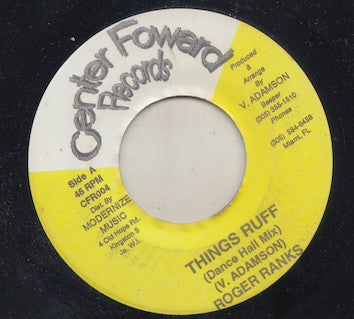 Roger Ranks : Things Ruff (7", Single)