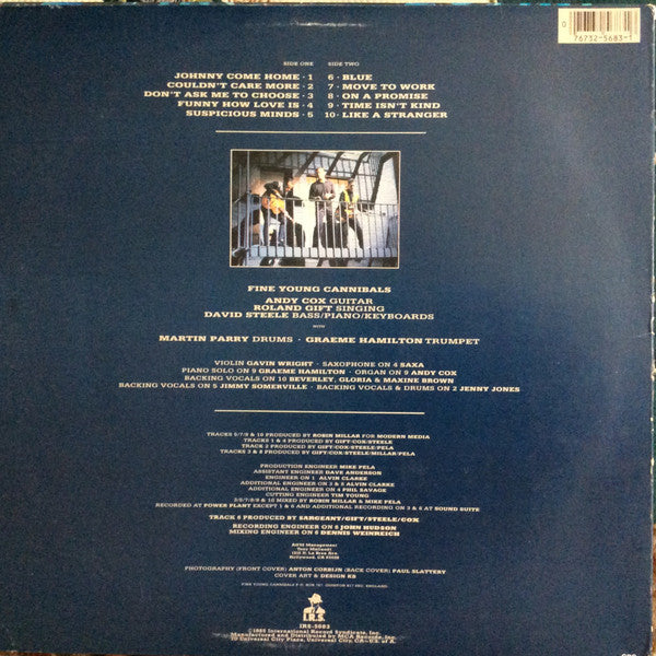 Fine Young Cannibals : Fine Young Cannibals (LP, Album, Club)