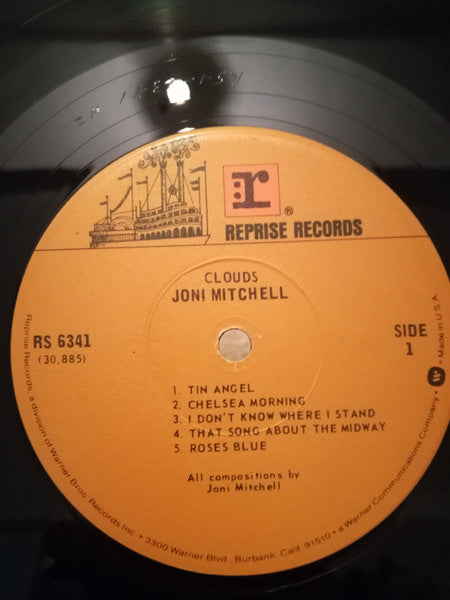 Joni Mitchell : Clouds (LP, Album, RE, Los)