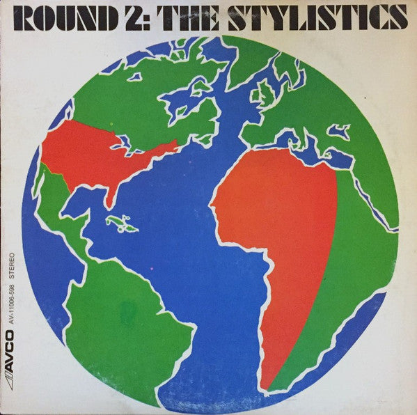 The Stylistics : Round 2 (LP, Album, Pin)