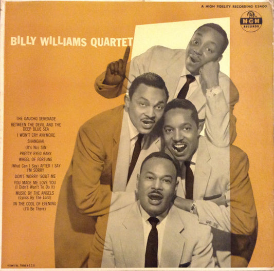 Billy Williams Quartet : The Billy Williams Quartet (LP)