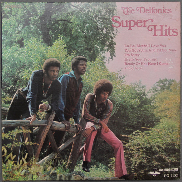The Delfonics : Super Hits (LP, Comp, Mon)