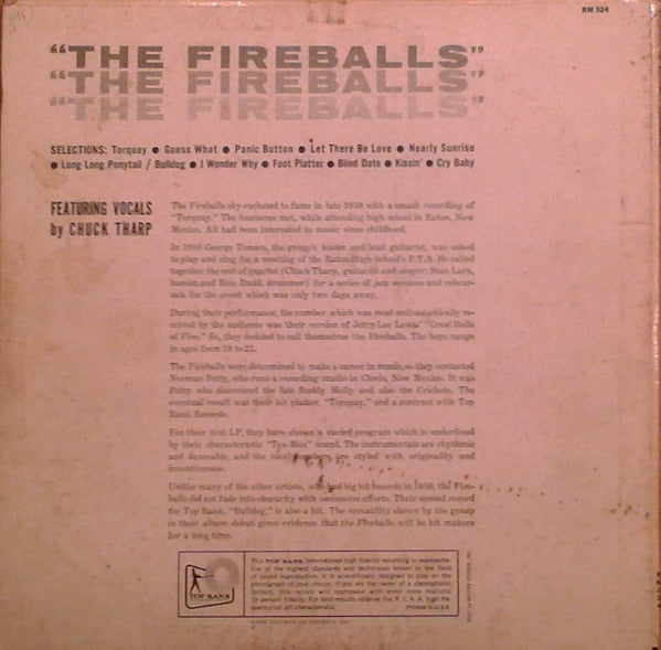The Fireballs : The Fireballs (LP, Album, Mono)
