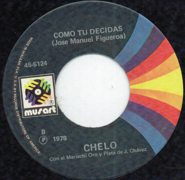 Chelo (2) : Las Cuentas Claras (7", Single)